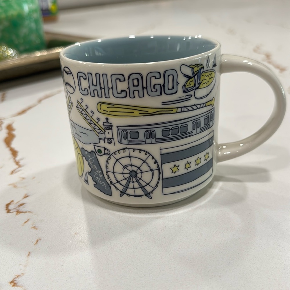 Starbucks Chicago Been There Series Mug BWC Coffee mug 14oz